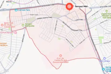 Sarıgazi Haritası Sarıgazi Harita Görüntüsü